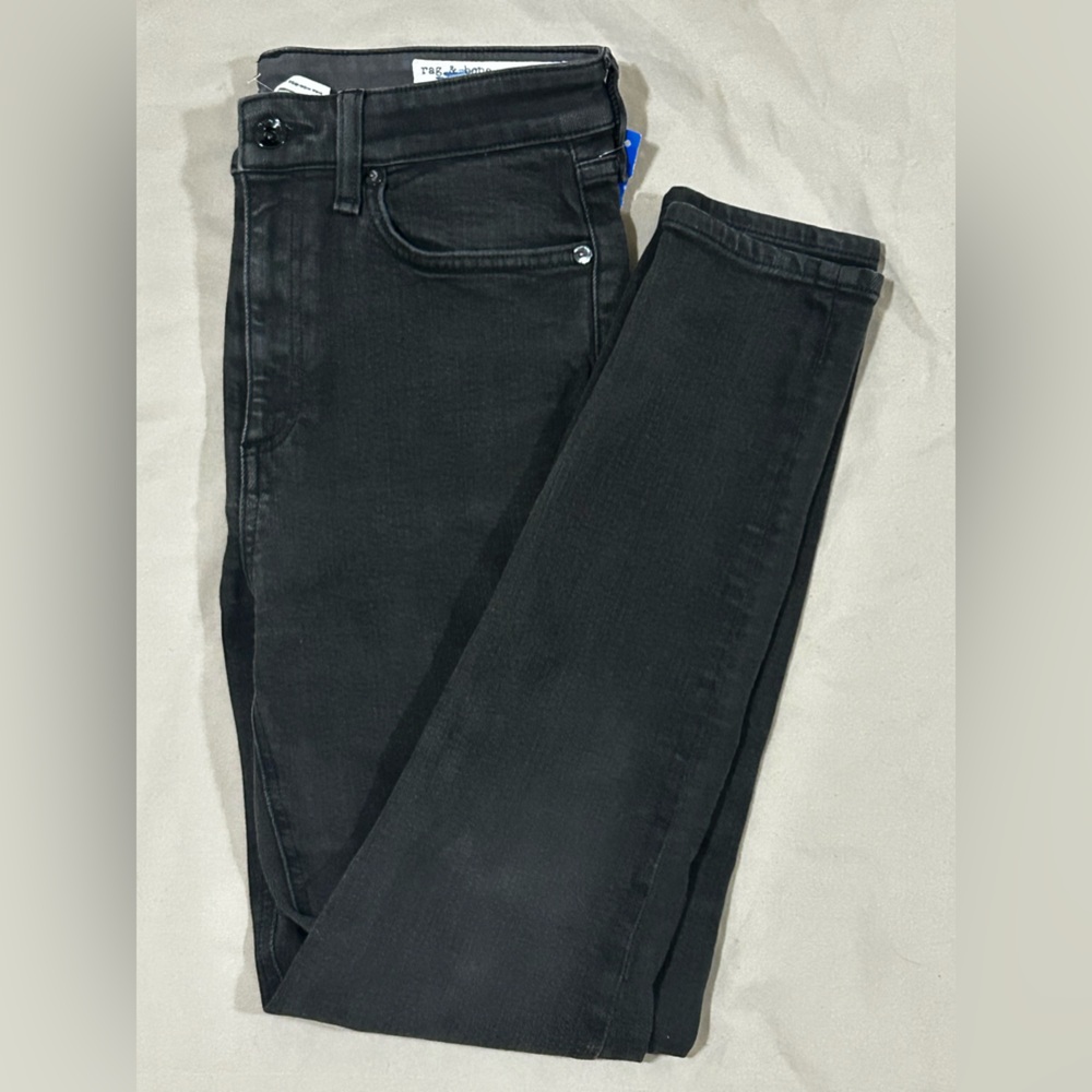 Rag & Bone Black Skinny Jeans